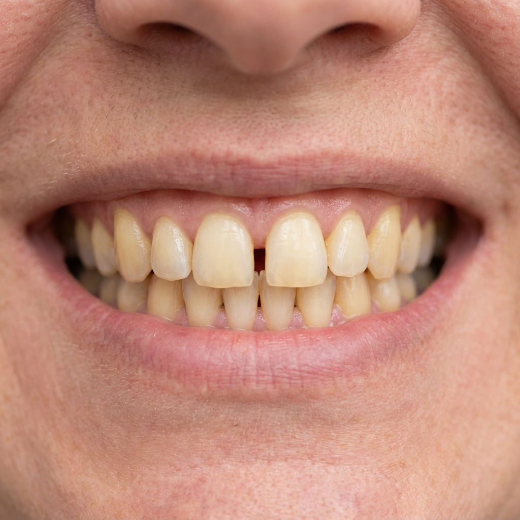Before Treatment - Discolored Teeth